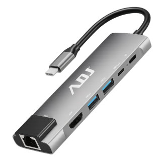 Docking 6-in-1 Type-C  ADJ