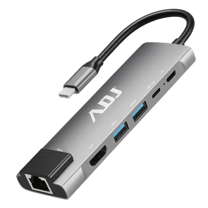 Docking 6-in-1 Type-C  ADJ