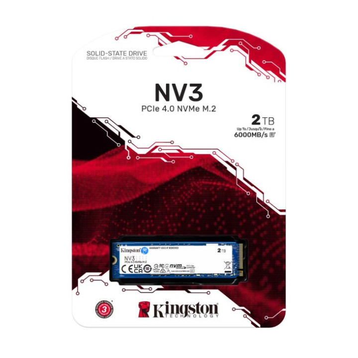 2Tb NVMe SSD Pcie 4.0 NV3 - Kingston