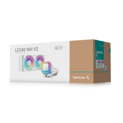 LE240 V2 White 240mm ARGB DeepCool