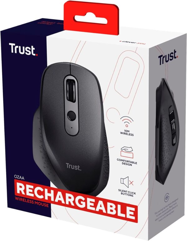 Mouse Ozaa wireless ricaricabileTrust