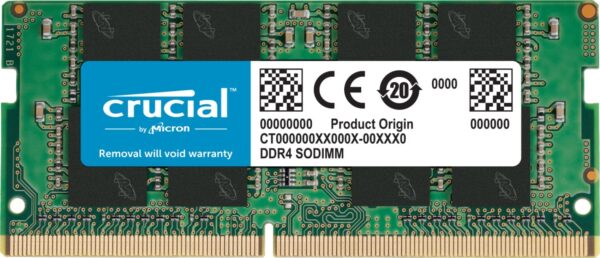 16Gb DDR4 3200MHz SODIMM Crucial