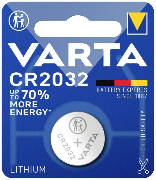 Batteria CR2032 Varta